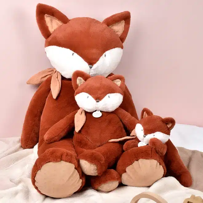 Peluche renard roux 40 cm DC4720 – Image 5