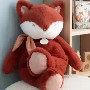 Peluche renard roux 40 cm  DC4720